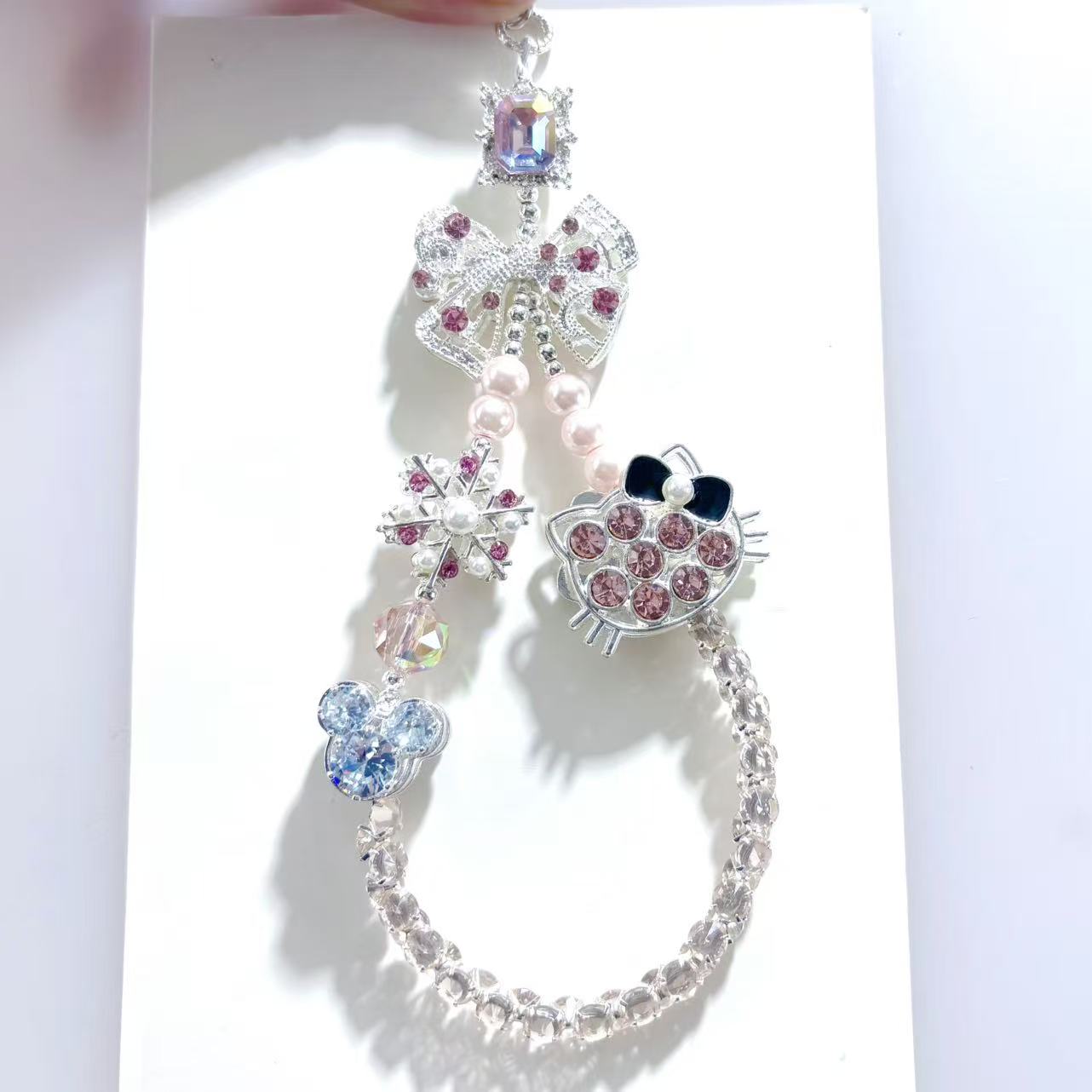pink kitty ストラップ