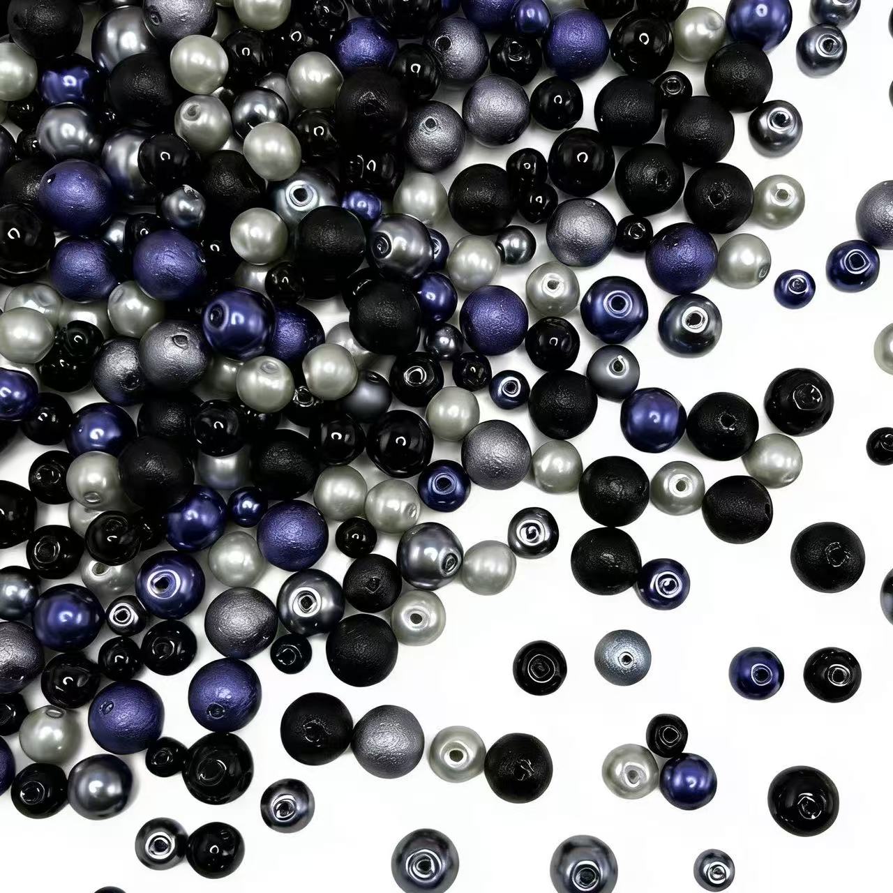 【Q803】ブラックダイヤ コットンパール