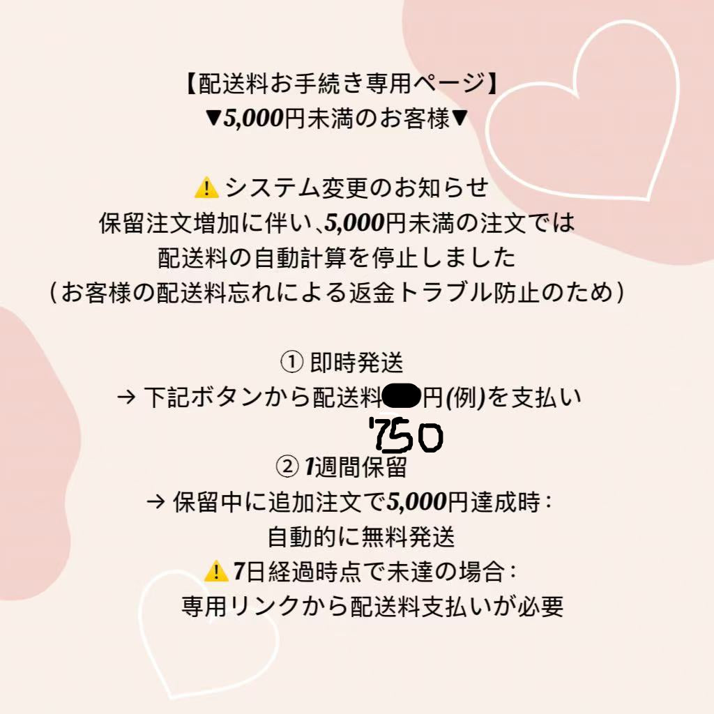 【配送料お手続き専用ペ-ジ】