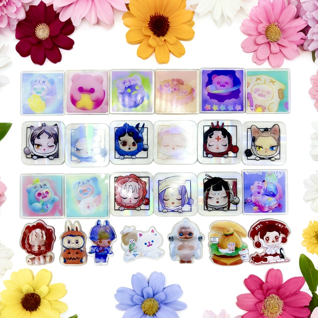 【Q774】アクリルプレート集合