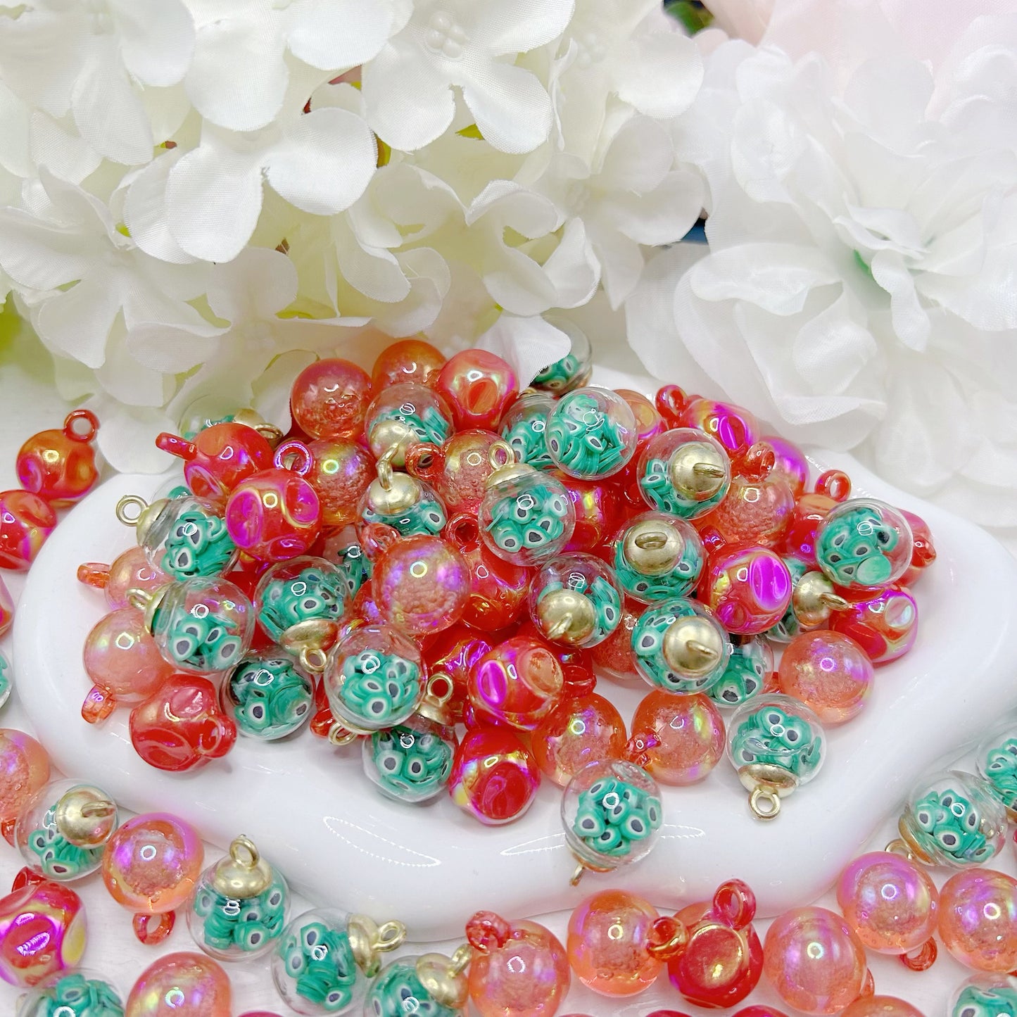 【Q551】クリスマスだ リース用ビーズ