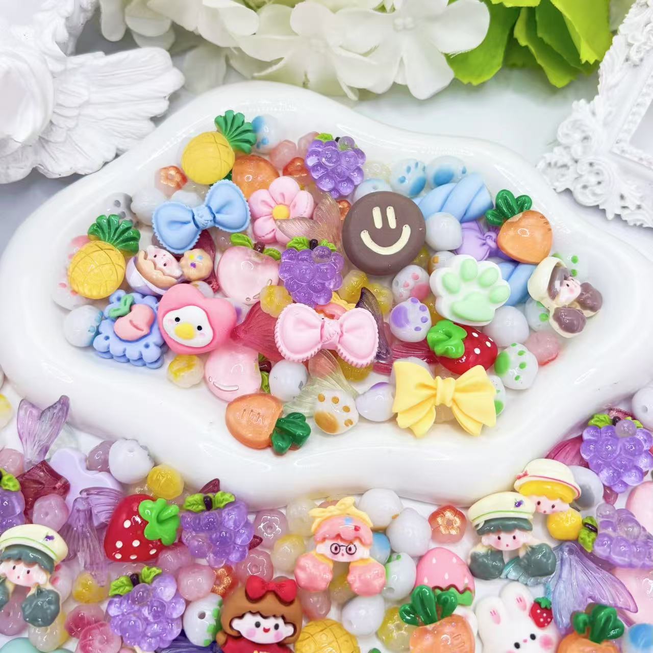 【Q625】フルーツパーテイ デコパーツ