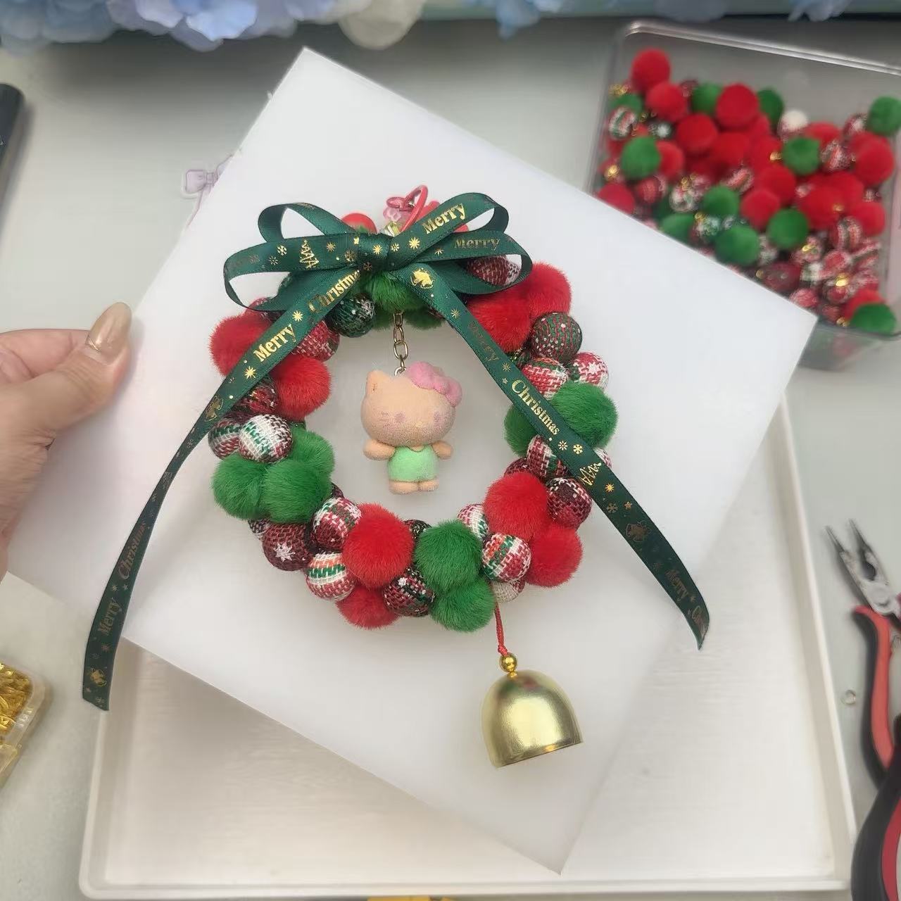 【Q334】クリスマスポンポン