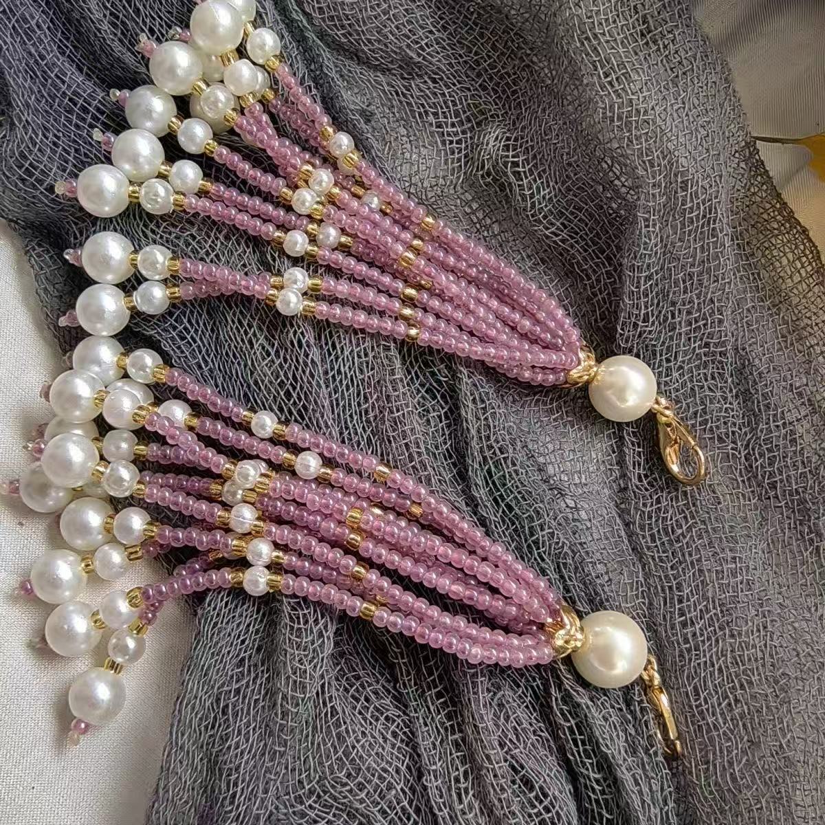 手作りチビビーズタッセル