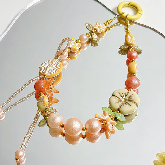 【高級アクリル薄オレンジ　ミックス】