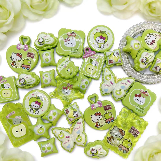 【Q962】りんご飴kitty　浮き彫り