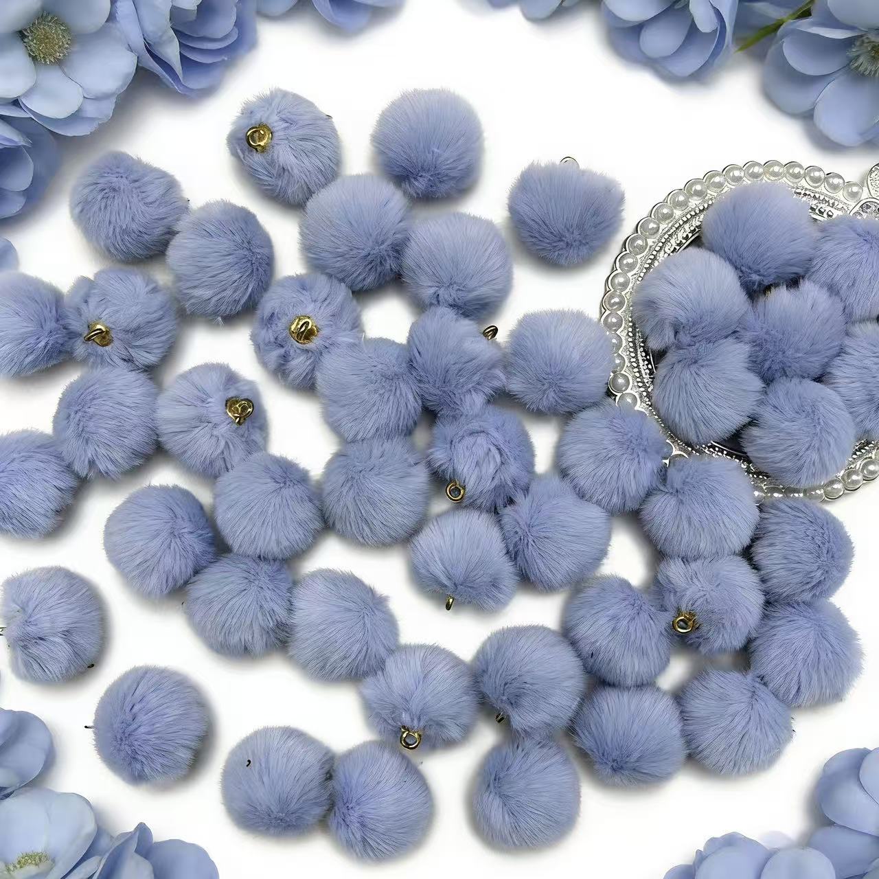 ＜F＞ふわふわ団子リース用ビーズ　　100ml