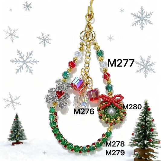 merry　Christmas　ストラップ