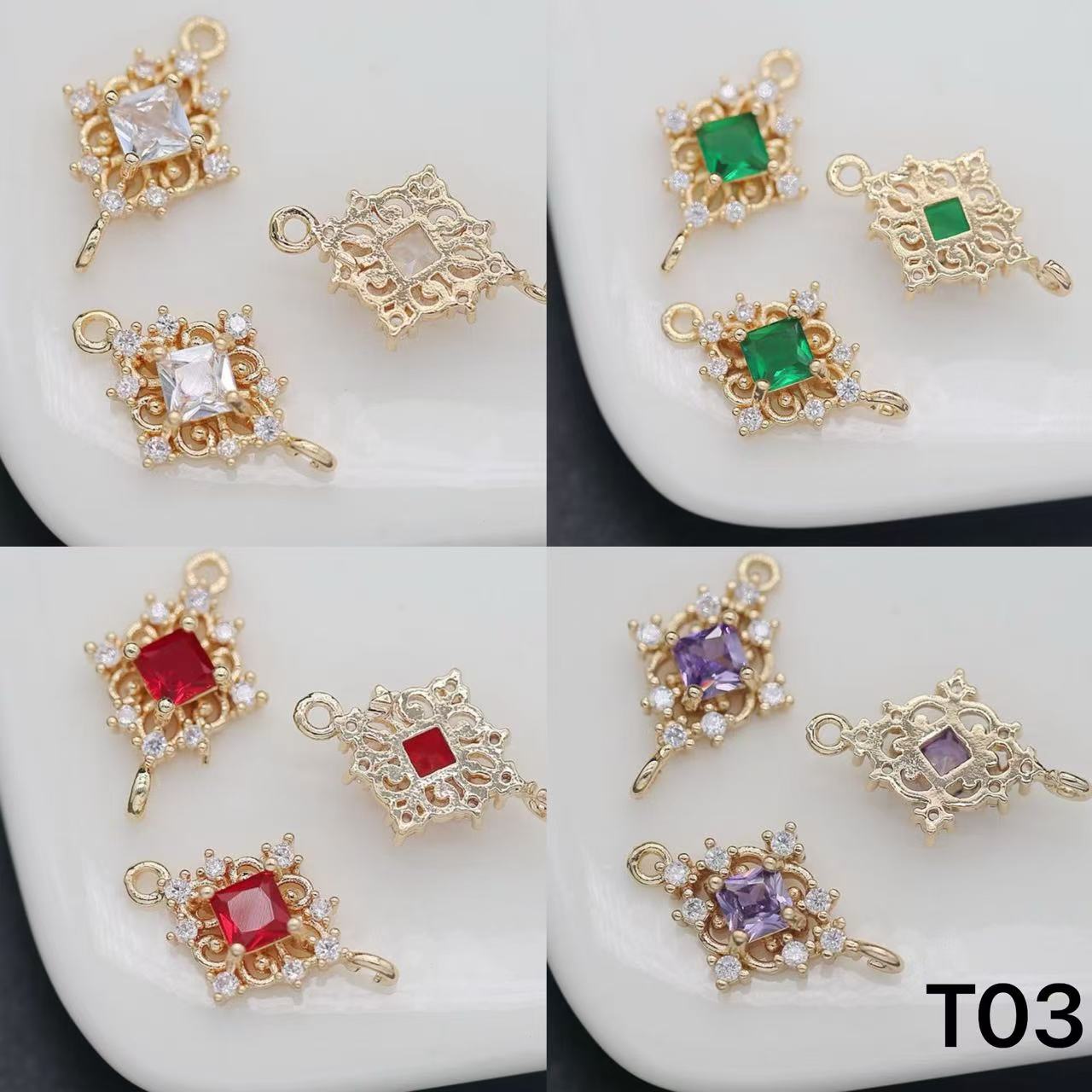 ＜T＞銅製パーツ　アクセサリー