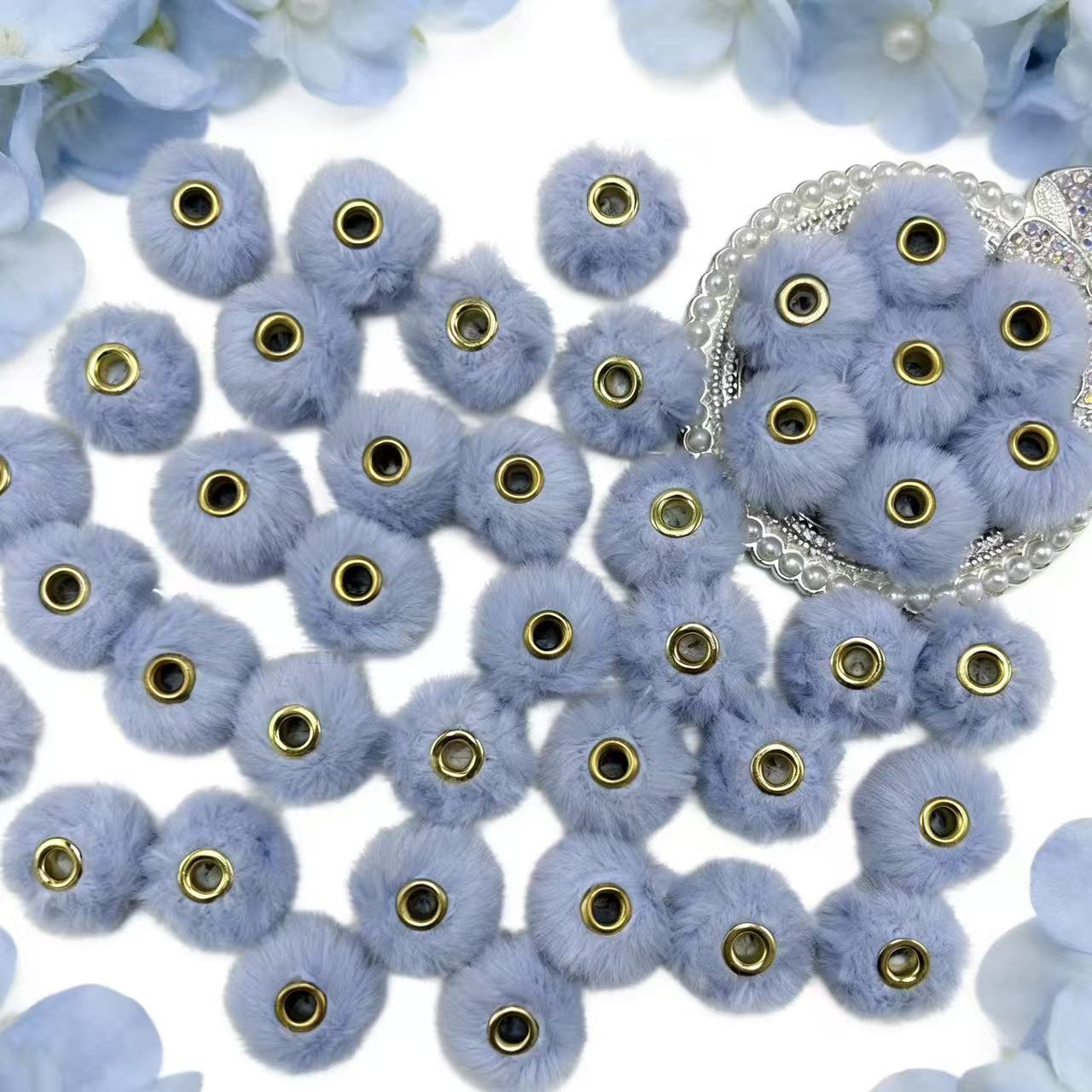 ＜F＞ふわふわ団子リース用ビーズ　　100ml