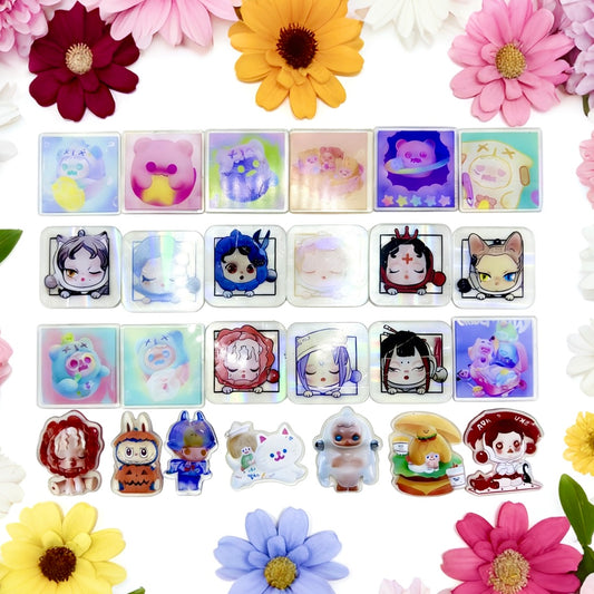 【Q774】アクリルプレート集合