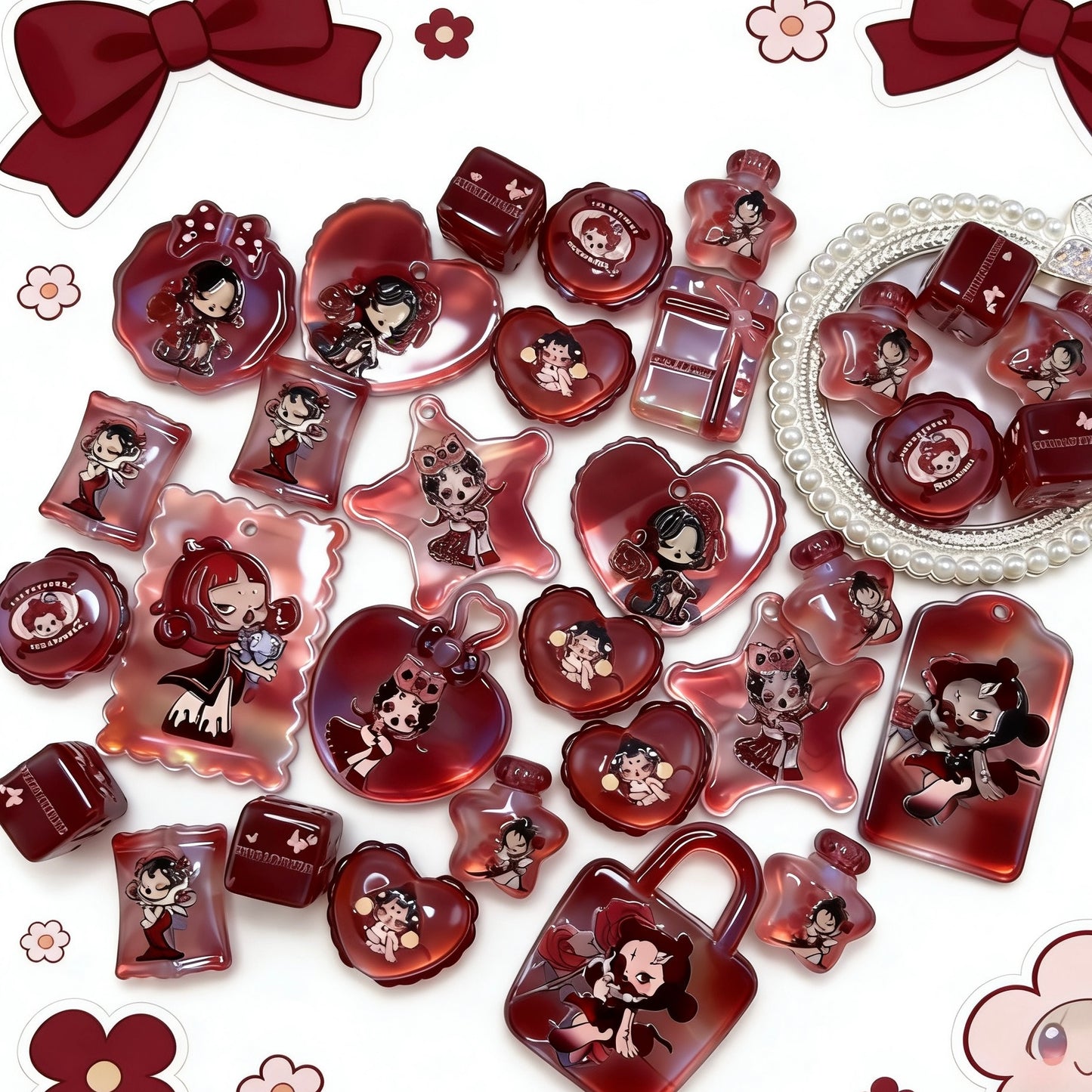 【Q784】ブラックROSE　ｓｐ　夜光浮き彫り