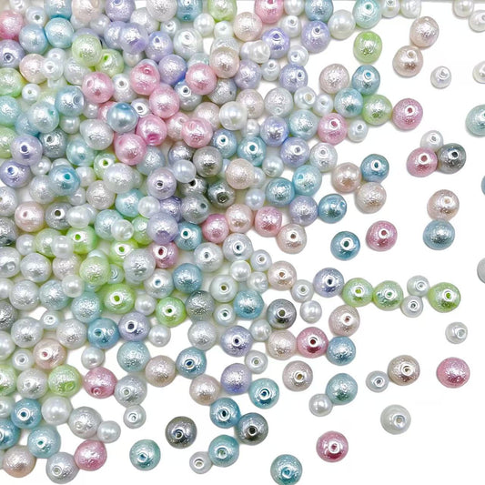 【Q805】レインボー　コットンパール