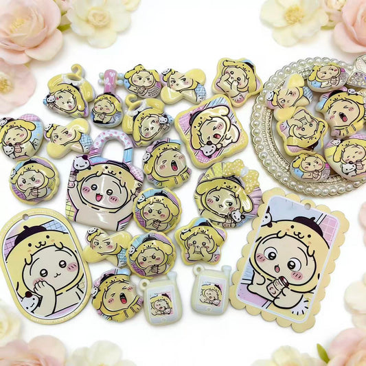 【Q1128】プリンウサギ　浮き彫り