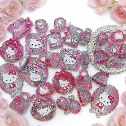 【Q968】kitty夜光浮き彫り