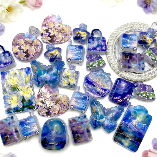 【Q808】オーシャンドリーム　夜光浮き彫り