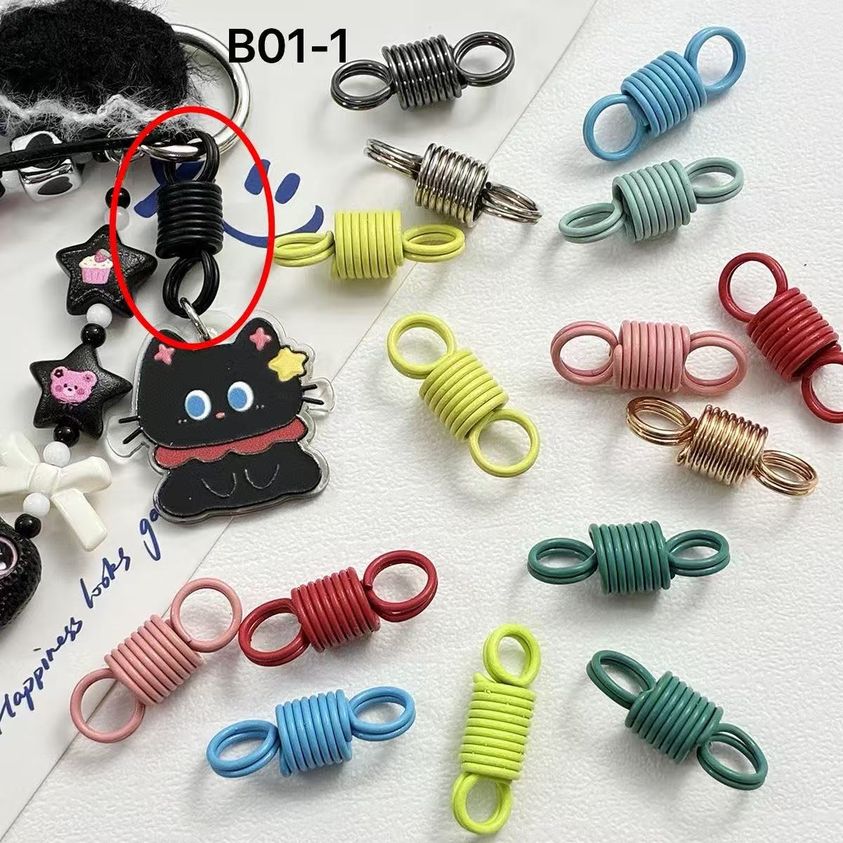 【B】ストラップ用パーツ