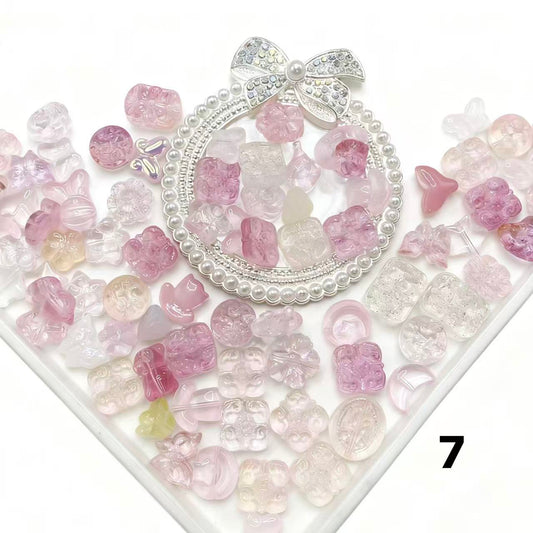 高級ガラスチャーム祭り